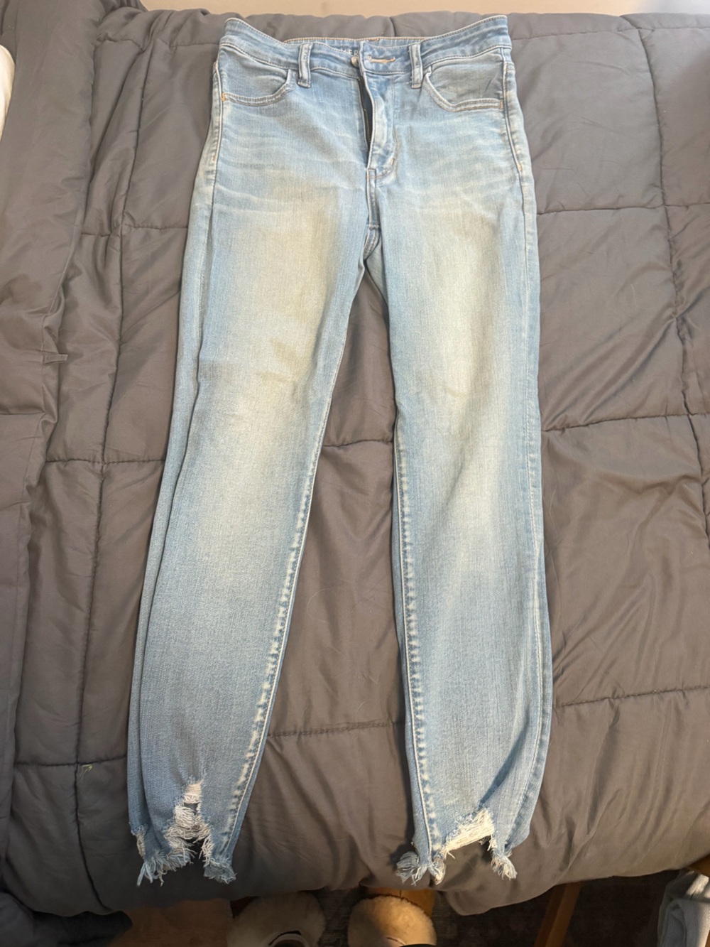 American Eagle Next Level Stretch Light Wash Jeans Size 6 Regular